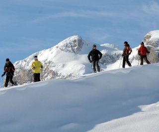 Skifahren abseits der Piste 